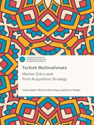 cover image of Turkish Multinationals
